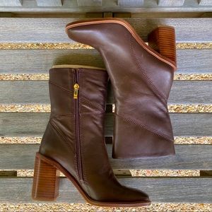 Franco Sarto Stevie Leather Boots NWT